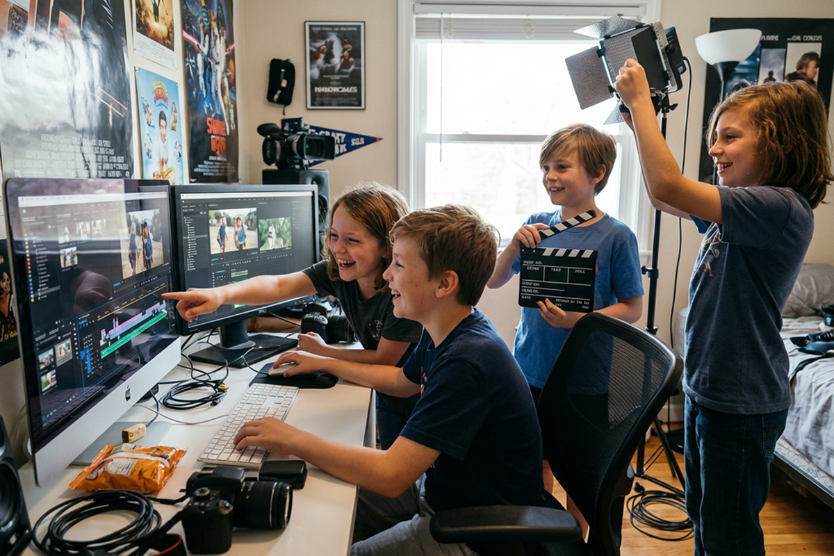 Natoč si vlastný film: Tábor videoprodukcie v Logiscool 🎬